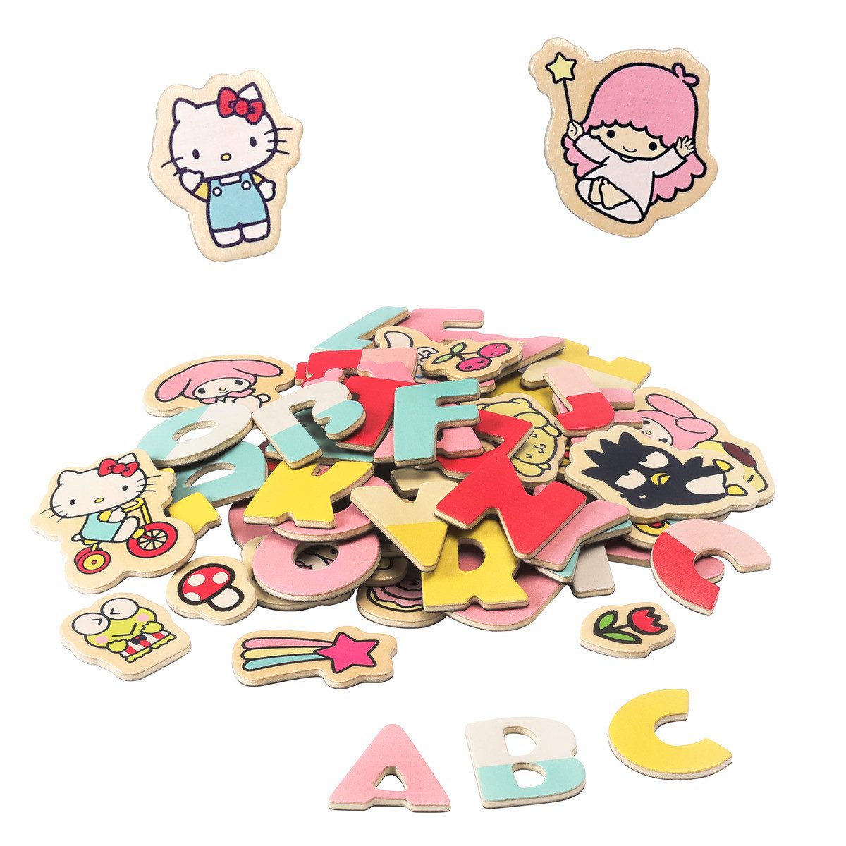Hello Kitty Universal Mädchen Magnetspielbausteine, (75 St)