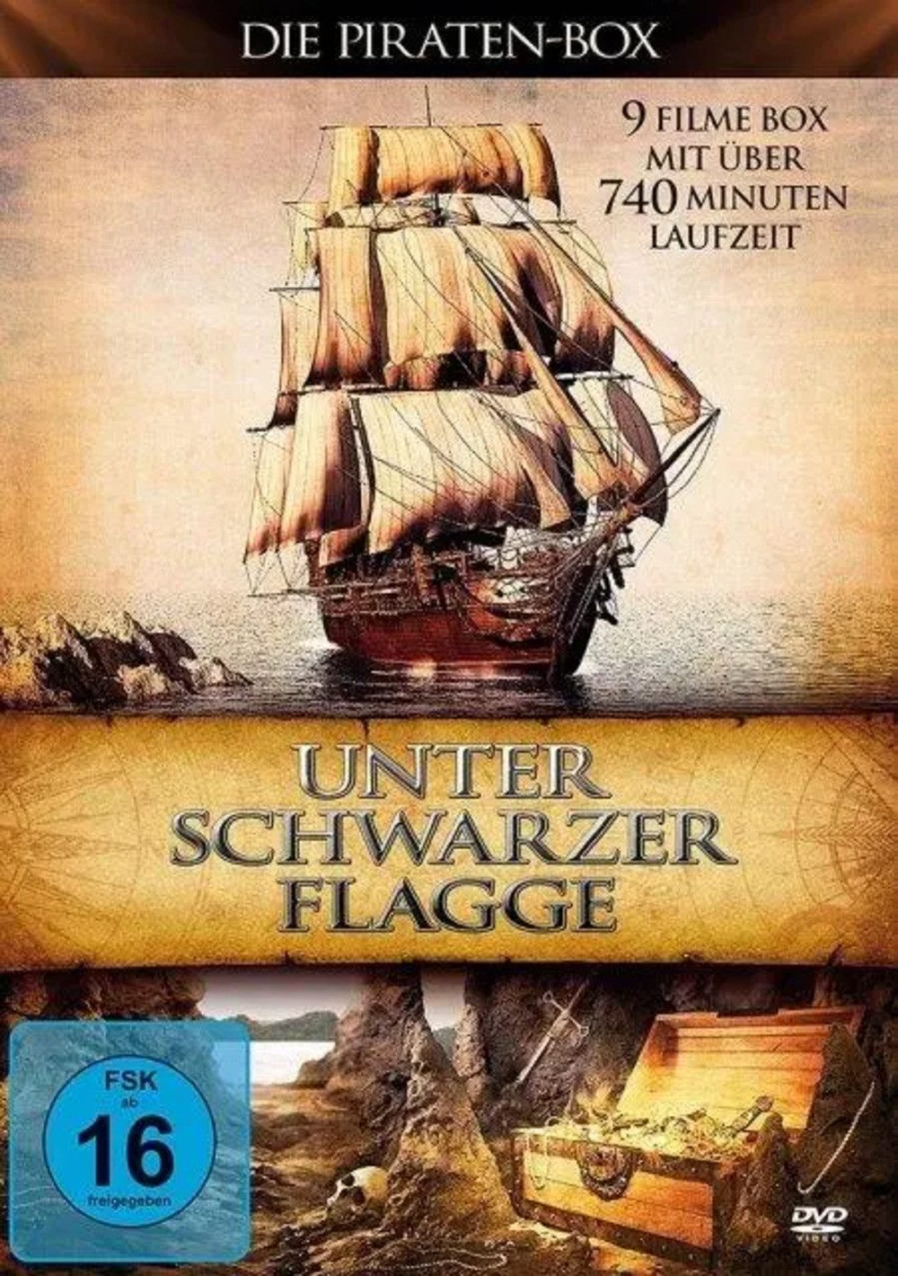 DVD Unter schwarzer Flagge - Die Piraten-Box