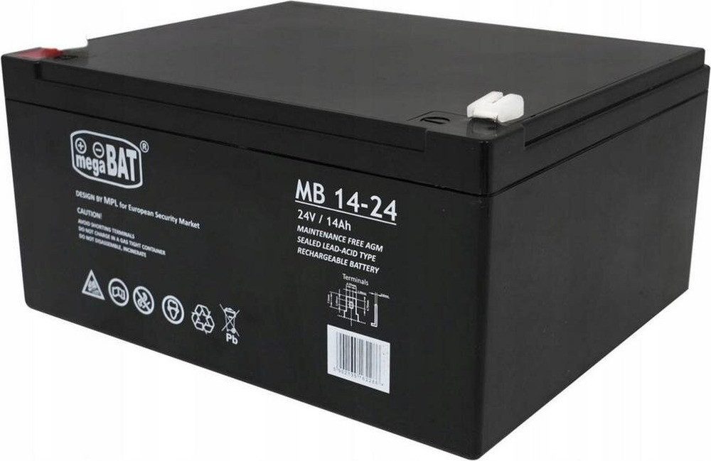 LEAN TOYS MB 14-24: MB 14-24: VRLA-Batterie MB 14-24 Kinderfahrzeug-Batterie