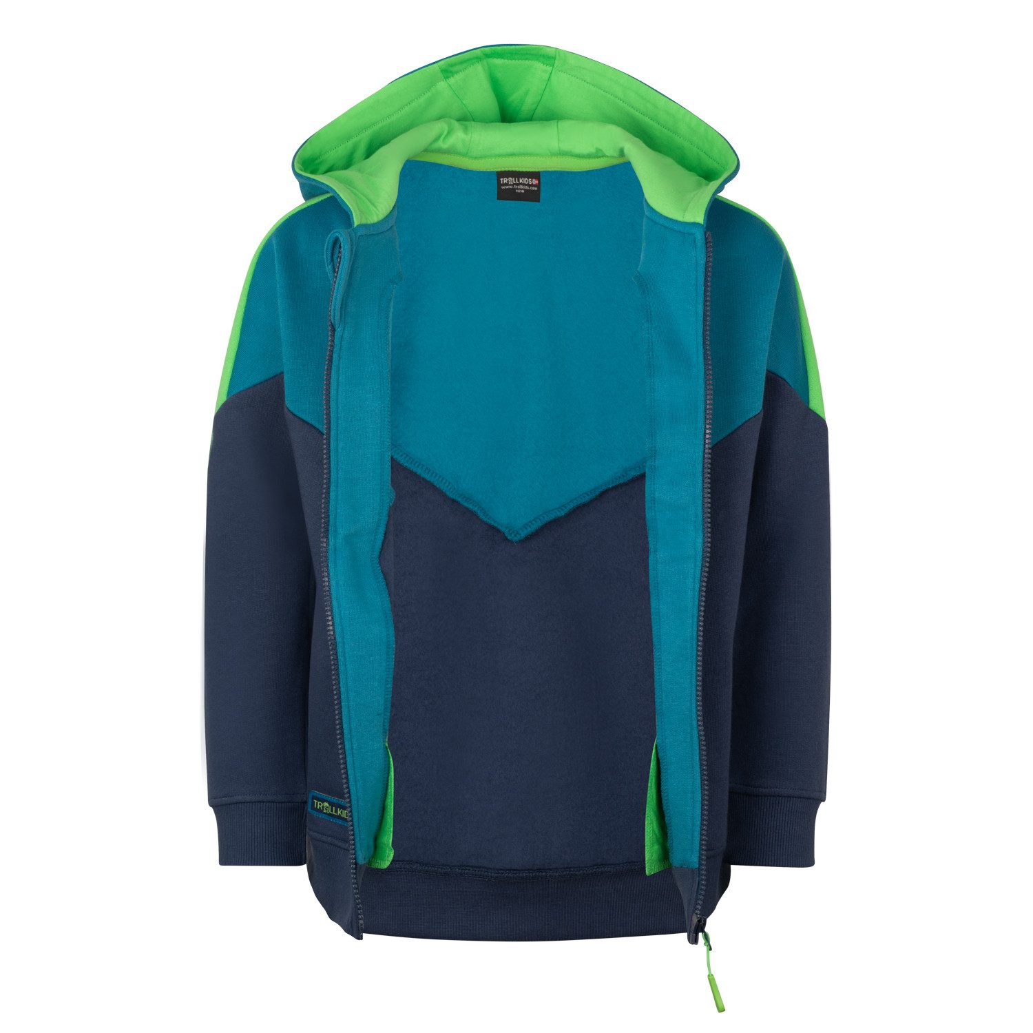 TROLLKIDS Kapuzensweatjacke Flekkefjord Aus Organic Cotton