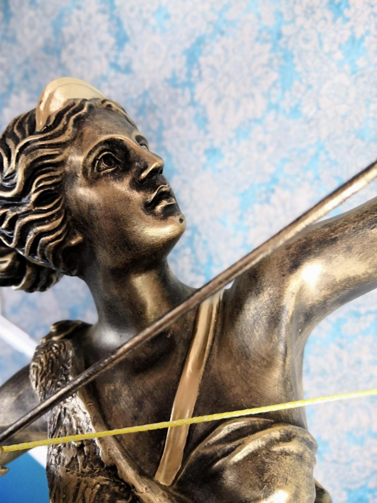 JVmoebel Skulptur Diana Figur Bogen Statue XXL Statuen Göttin Designer Pfeil