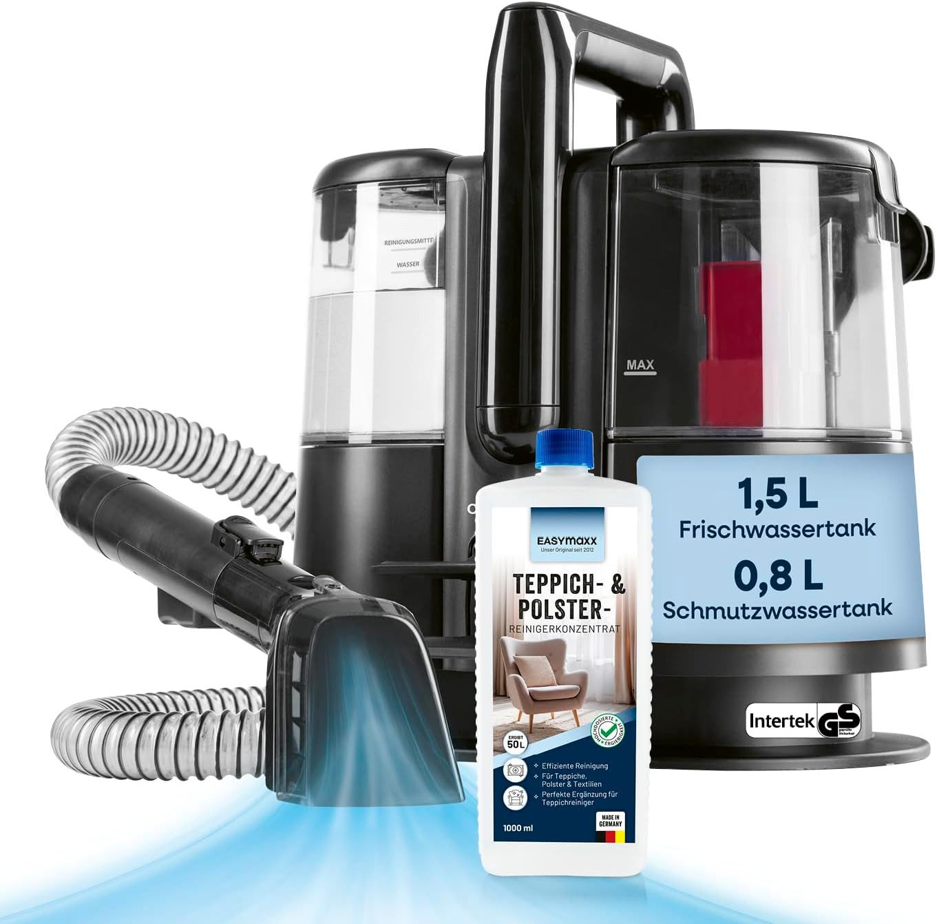 Teppichreinigungsgerät