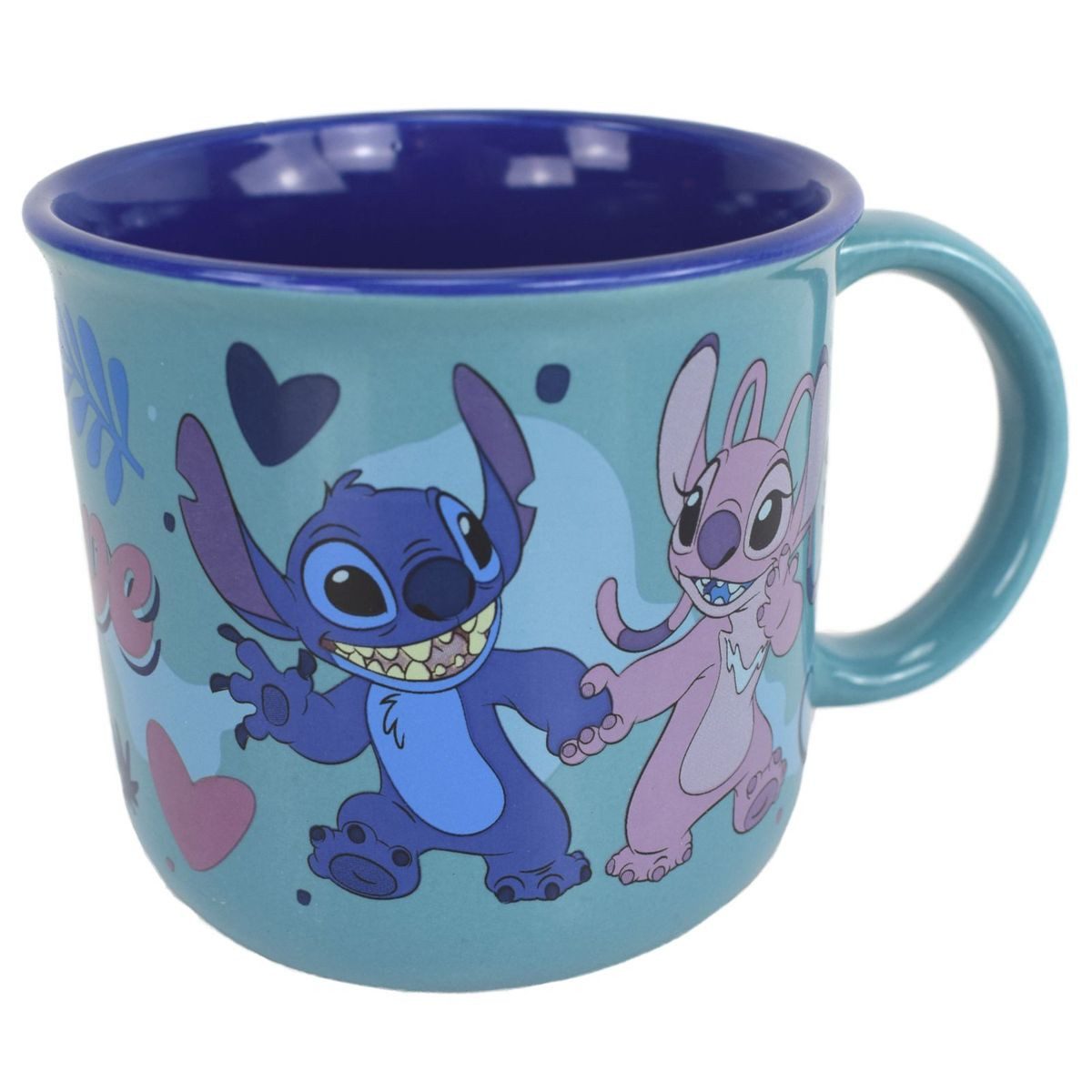 Stor Tasse Tasse mit Stitch Motiv ca. 350ml aus Keramik, 1-tlg., Keramik, authentisches Design – Bild 2 von 3
