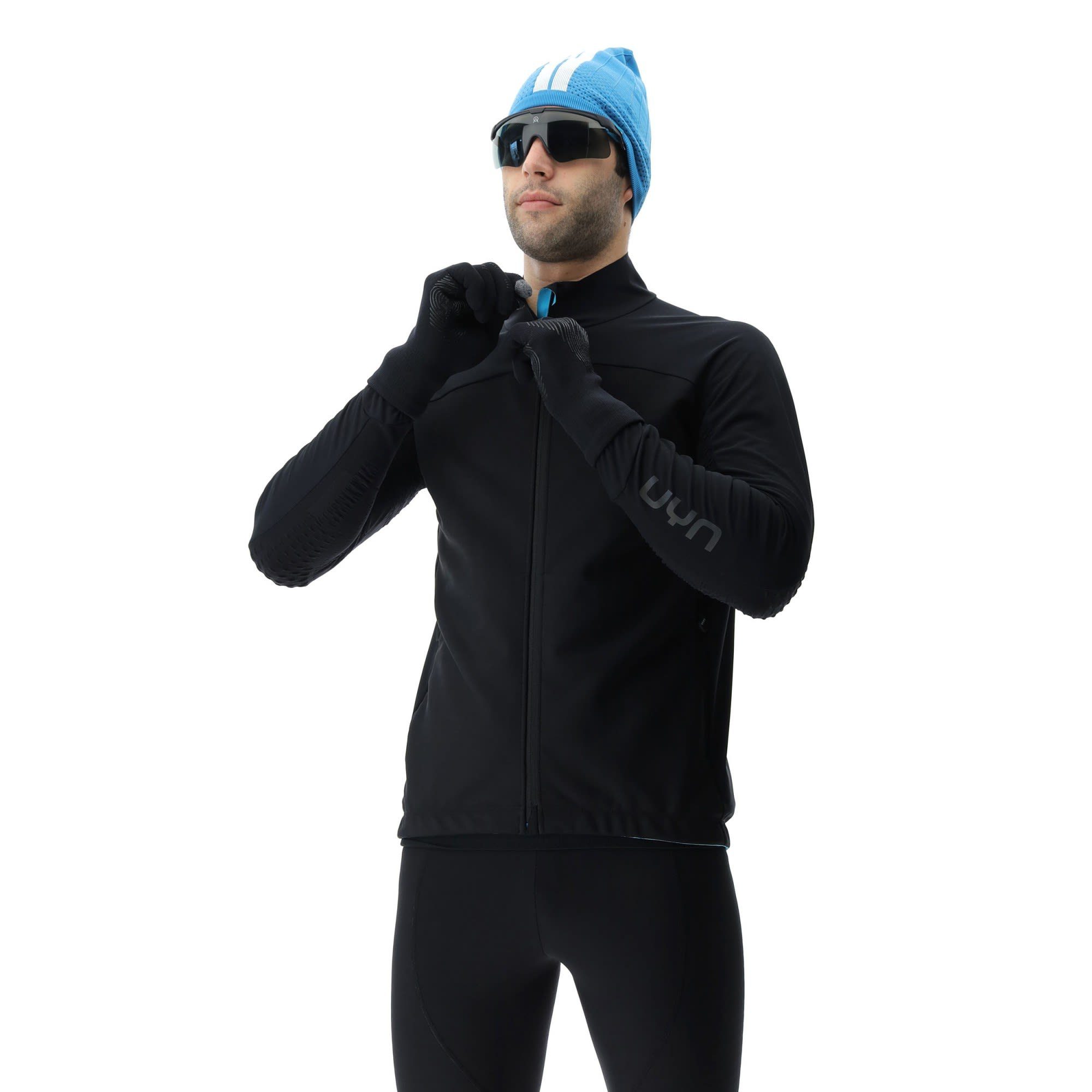 Jacket Black Herren Cross Anorak - - M Coreshell Country Skiing Turquoise Black Uyn UYN