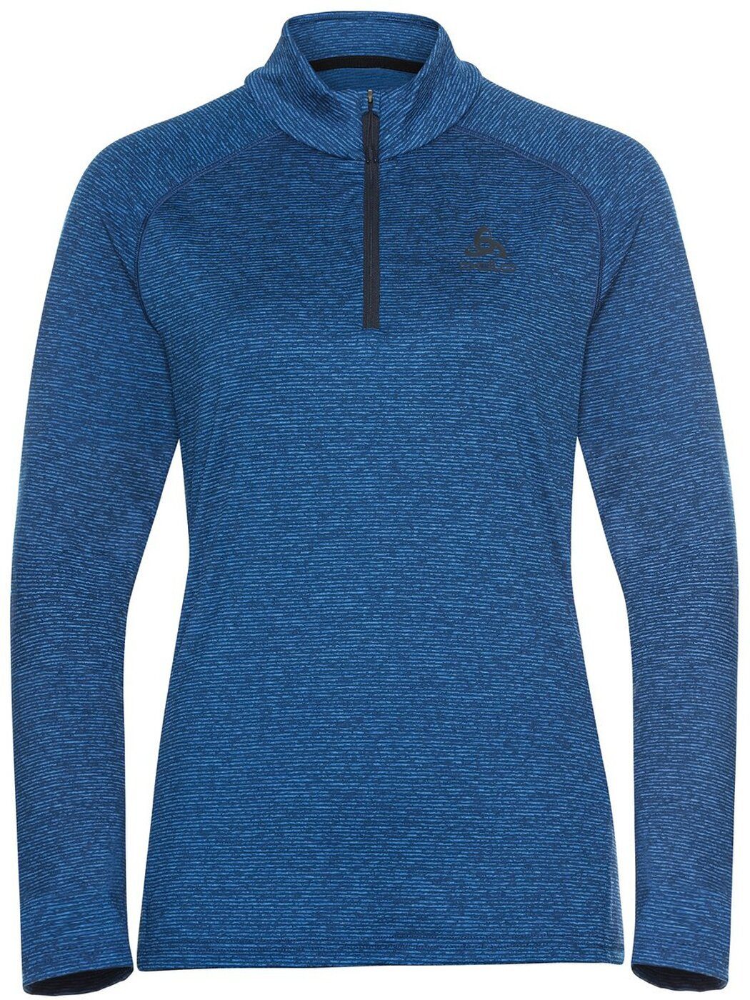 Odlo Rollkragenshirt Mid layer 1/2 zip SESVENNA ESTATE BLUE MELANGE