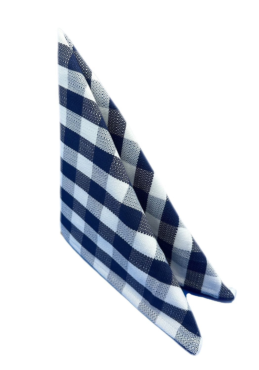 texpot Tischdecke Tischwäsche im 2 cm Karo blau-weiß 100% Baumwolle Landhaus Tischdecken (1-tlg)