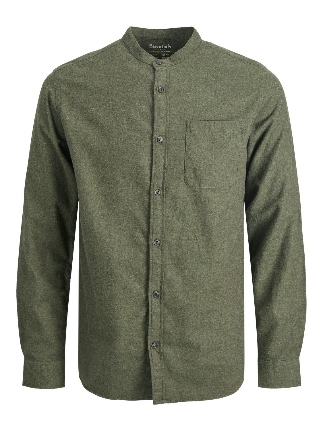 Langarmhemd Herren Hemd Slim Fit Leicht JJEBAND MELANGE SHIRT L/S