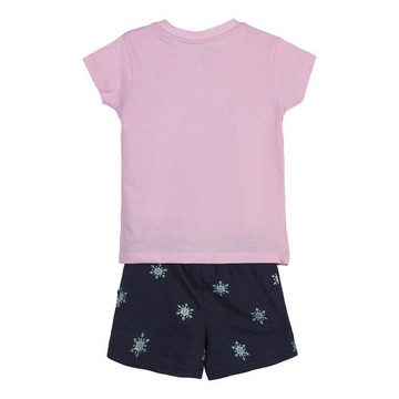 Disney Frozen T-Shirt & Shorts Elsa (2-tlg) Mädchen Sommeroutfit Gr. 98 - 128 cm