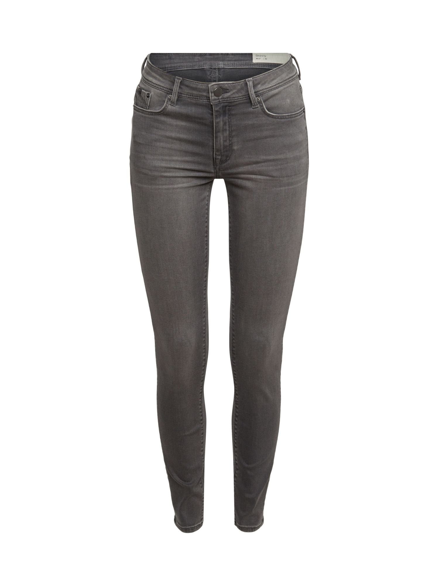 Stretchkomfort hohen für by Baumwoll-Denim-Anteil Mit Low-Rise extra Skinny Jeans, Esprit edc Skinny-fit-Jeans