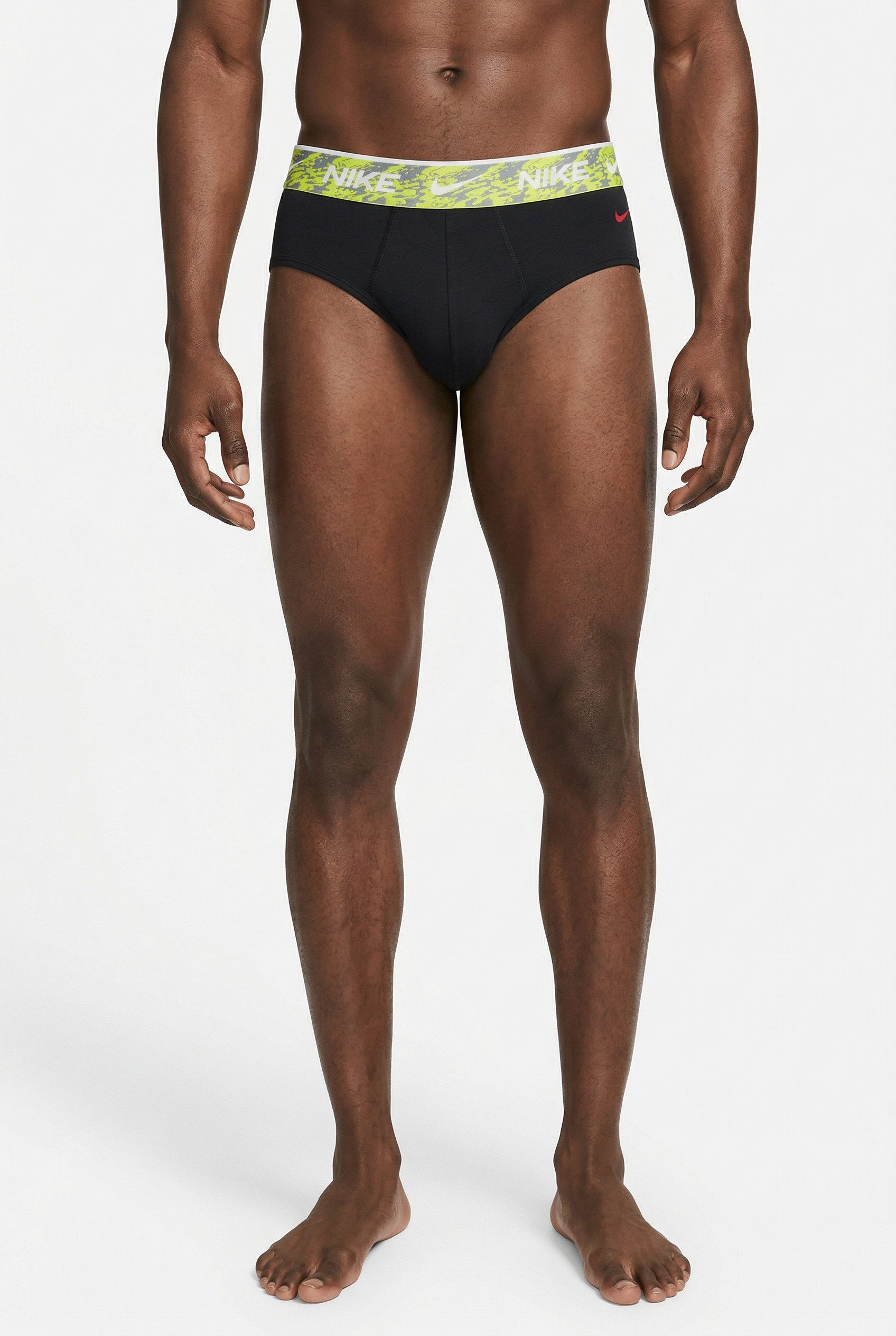 Nike Underwear Hipster BRIEF 3PK (Packung, 3-St., 3er) mit Logo-Elastikbund