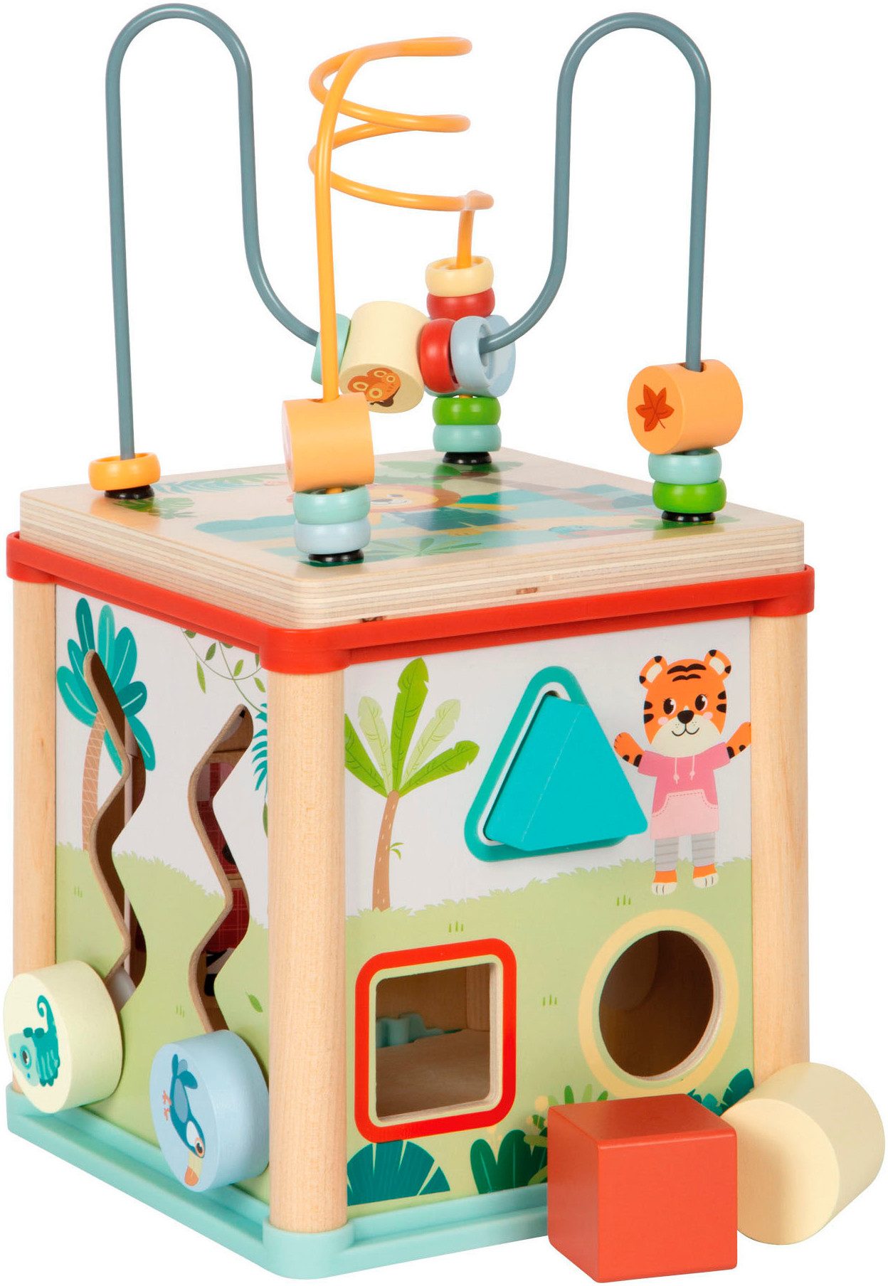 Small Foot Motorikwürfel Jungle Friends