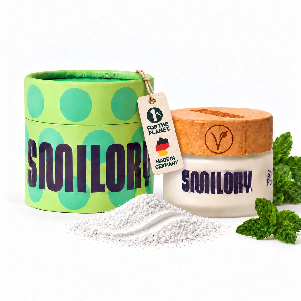 SMILORY® Zahnbleaching-Pulver Smilory® Smile Powder – Zahnpulver für weiße Zähne, Bleaching