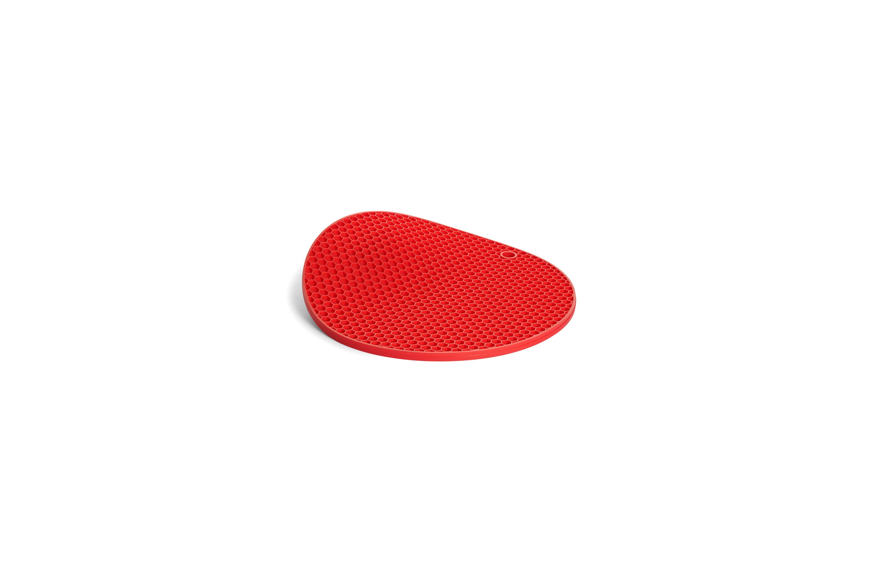 WOLL Pfannenuntersetzer WOLL Silikonuntersetzer Ø 24 cm, 1-tlg., Hitzebeständig, Spülmaschinengeeignet, mit Wabenstruktur