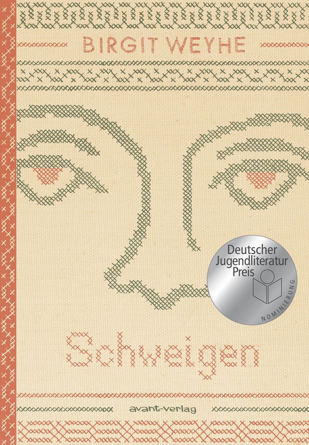 Schweigen / Birgit Weyhe, Nominiert für den Deutschen Jugendliteraturpreis 2026, Nominiert für: Deutscher Jugendliteraturpreis