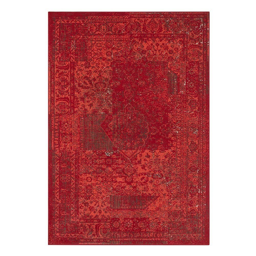 HANSE Home Teppich Teppich Plume Rot Braun, rechteckig, Höhe: 9 mm