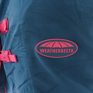 WeatherBeeta Pferde-Abschwitzdecke Weatherbeeta Fleece Cooler Standard - blueberry/pink