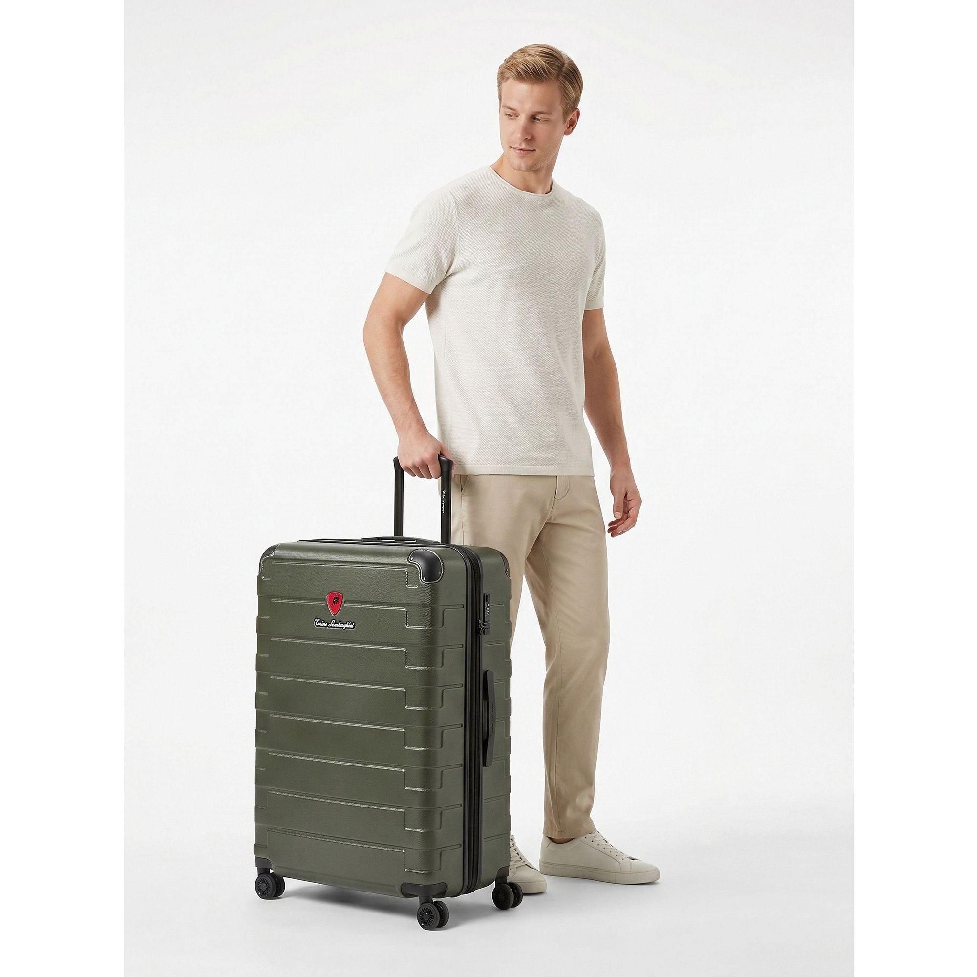 Tonino Lamborghini Hartschalen-Trolley Milano, 4 Rollen, ABS
