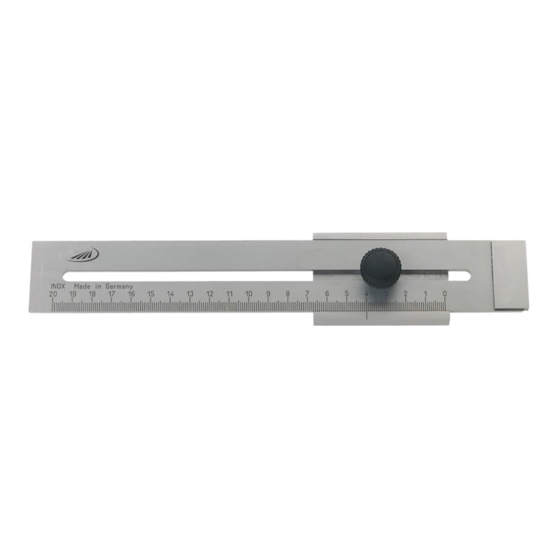 HELIOS PREISSER Reißnadel Helios Preisser Streichmaß flach rostfrei 250 mm