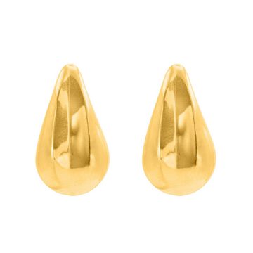 Heideman Paar Ohrstecker Tropfen M goldfarben (Ohrringe, inkl. Geschenkverpackung), Ohrringe Drops Frauen