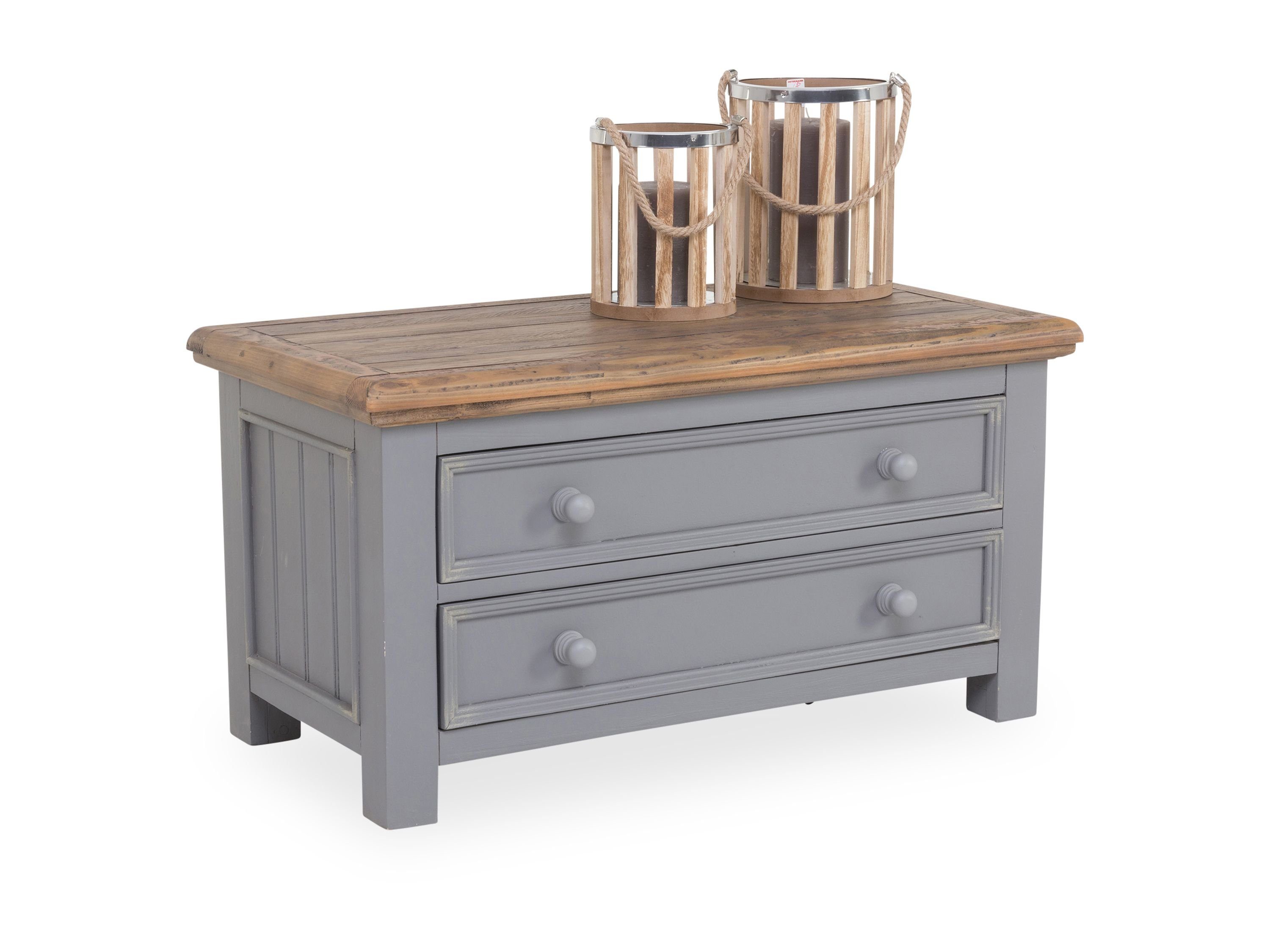 SANSIBAR Living Beistelltisch Konsole SANSIBAR MORSUM BHT 90x47x47 cm