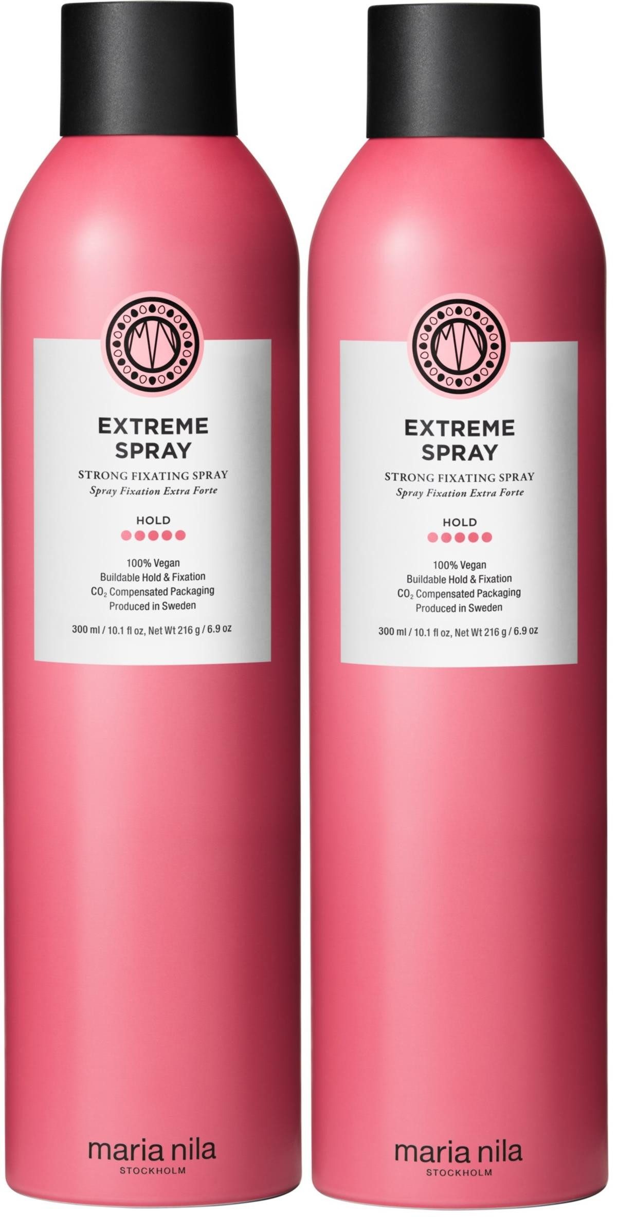 Maria Nila Haarspray Extreme Spray 2x 300ml = 600ml