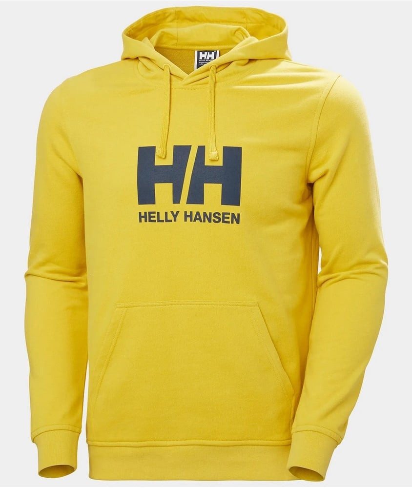 Kapuzenpullover Logo Hoodie (Bio-Baumwolle) gelb Herren