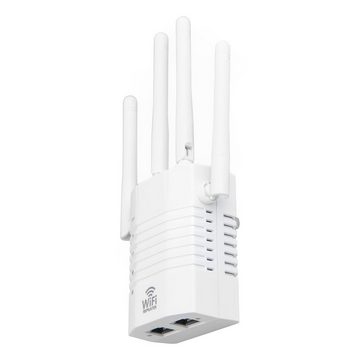 GelldG WLAN Verstärker Repeater 5.8 & 2.4GHz, Dual AC + N, maximale Abdeckung WLAN-Repeater