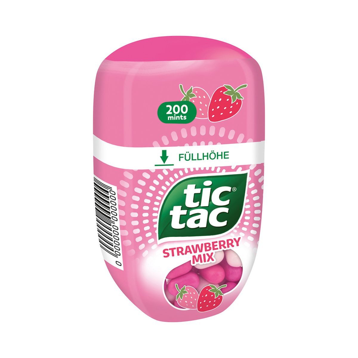 tic tac Süßigkeit, Tic Tac Strawberry Mix Big Pack Erdbeere Zitrone Minze Mix 98g