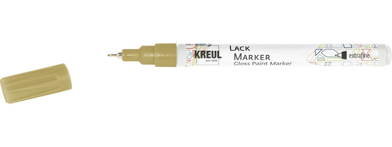 Kreul Лаковые маркеры Kreul Lack Маркеры extrafine gold 8 mm
