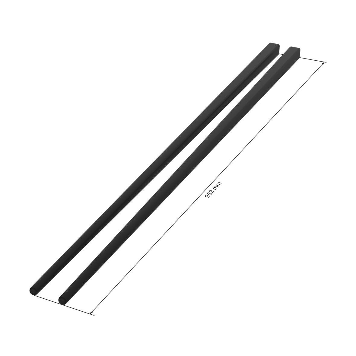 elasto Essstäbchen 2er Set Nachhaltige Mehrweg-Stäbchen Küchenutensilien, 100% recyelbar, BPA-frei, Nachhaltig, Spülmaschinengeeignet