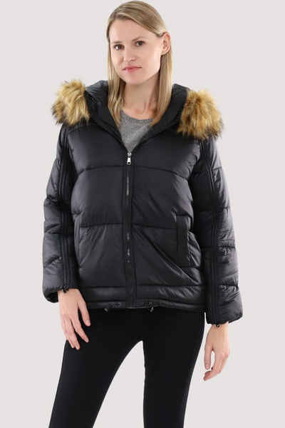 malito more than fashion Steppjacke AY133 gefütterte Jacke mit Kapuze