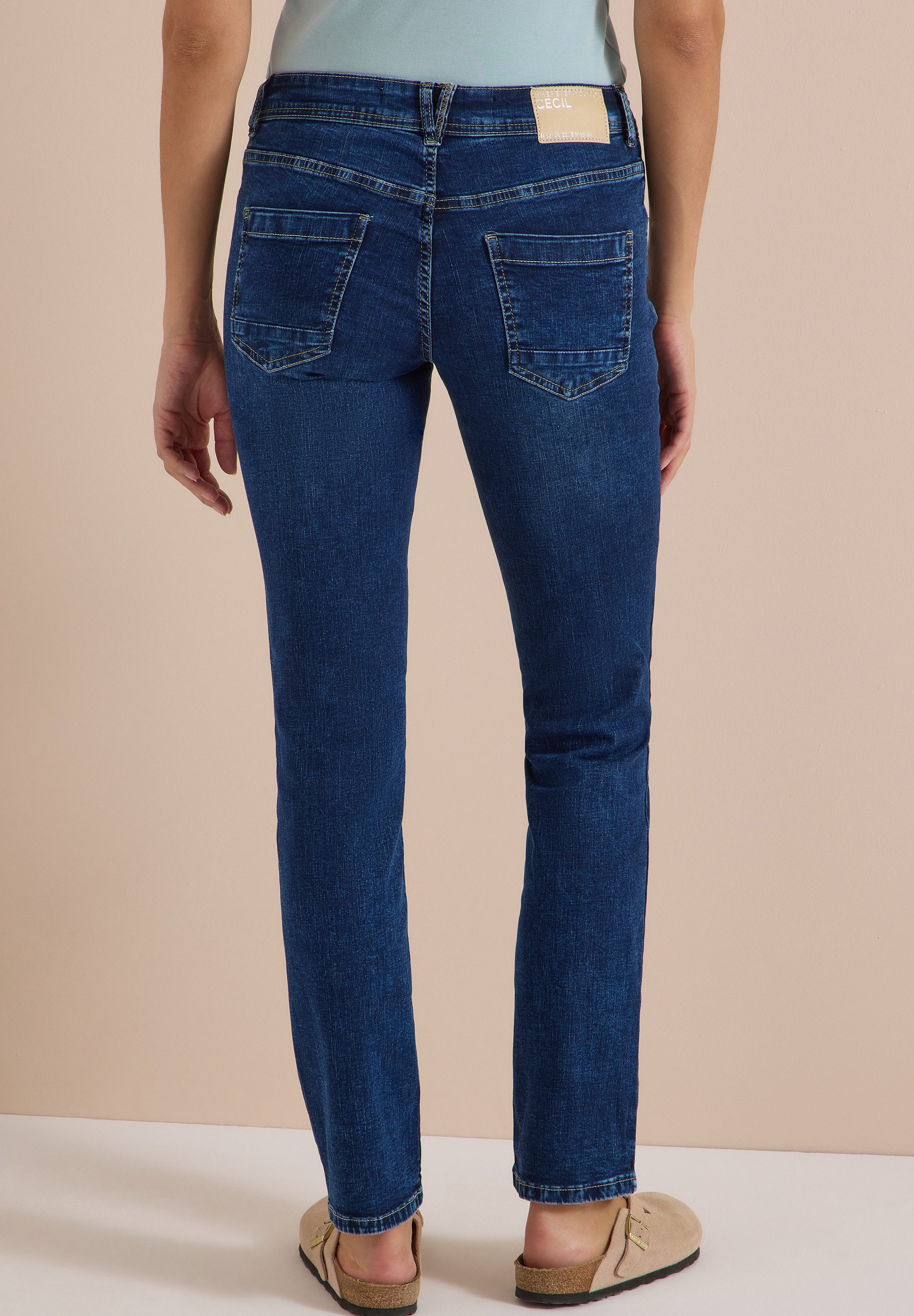 CECIL Straight-Jeans Style Scarlett mit Stretch