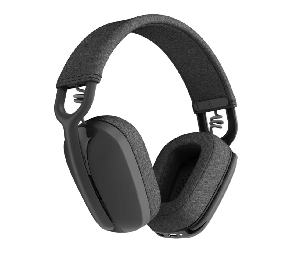 Logitech Zone Vibe 100 – Leichte kabellose Over-Ear-Kopfhörer mit Mikrofon Headset – Bild 2 von 5