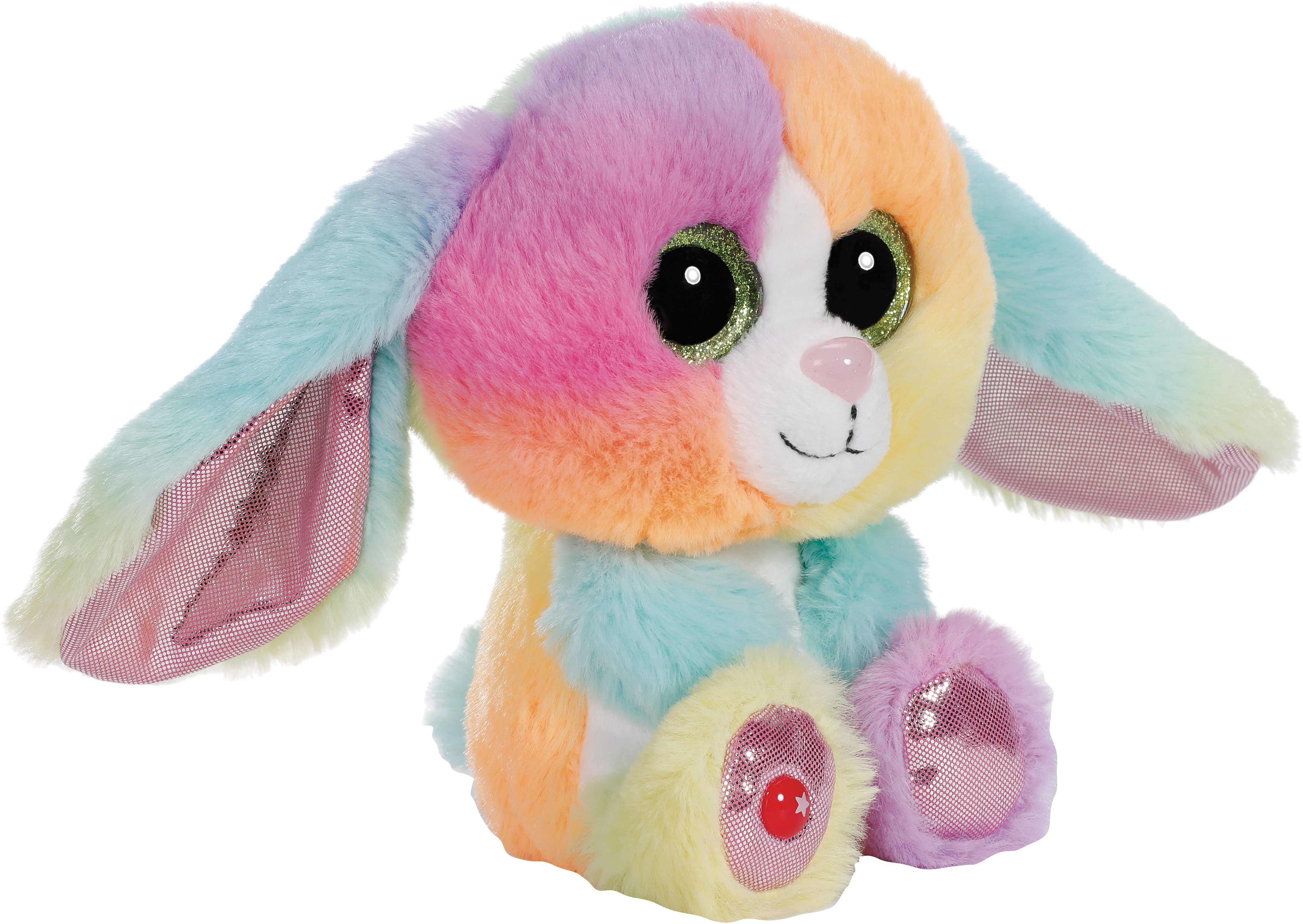 Nici Kuscheltier Glubschis, Hase Hoppibow, 15cm schlenkernd