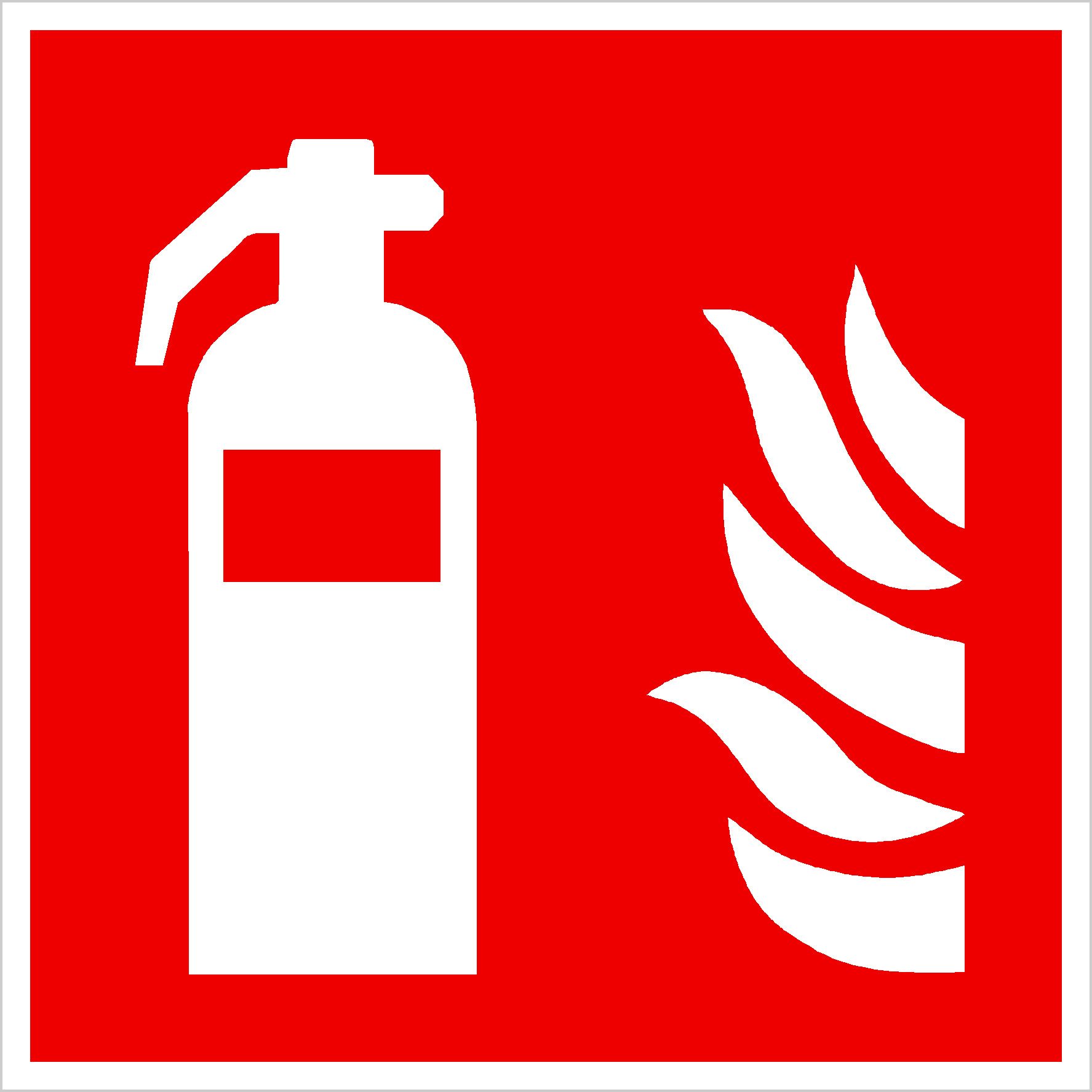 Wichelhaus Bild Feuerlöscher Schild günstig online kaufen