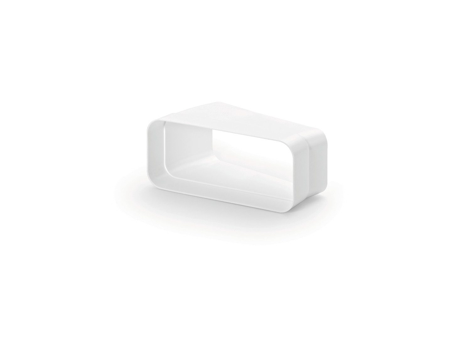 Abluft-Set COMPAIR® flow 150 F-RBH 150 – 15° Bogen weiß mit Muffe – Abluftsystem