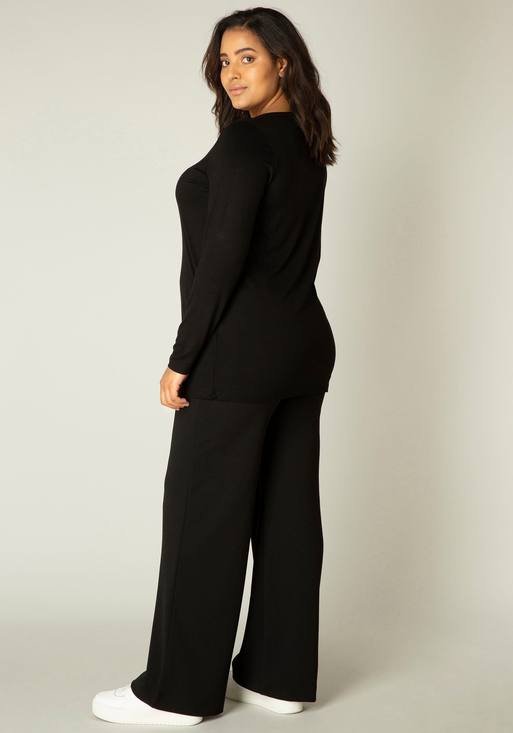 Base Level Curvy Langarmshirt Alize Weiche günstig online kaufen