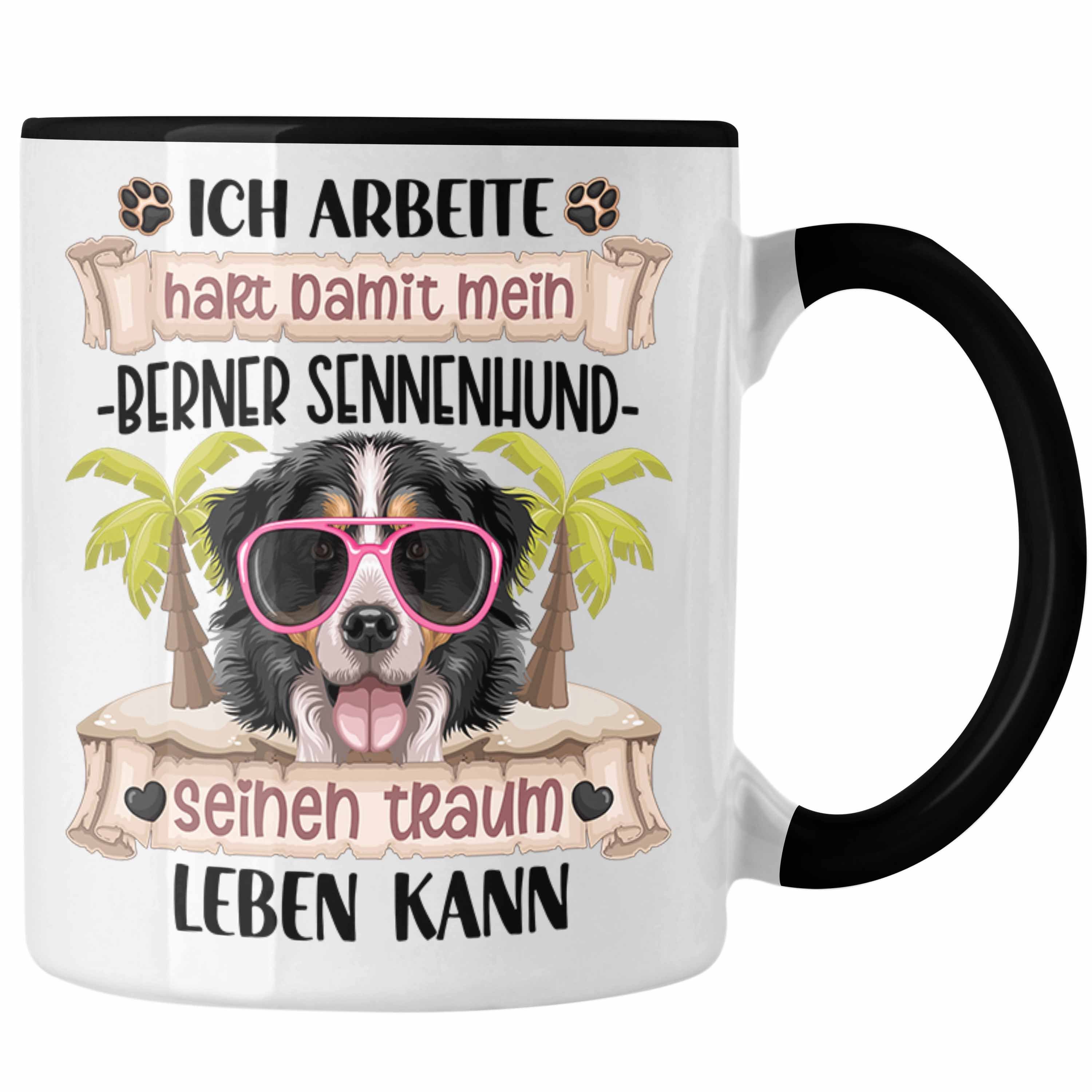 Geschenkidee Trendation Besitzer Geschenk Schwarz Berner Spruch Lustiger Tasse Ich Tasse Sennen
