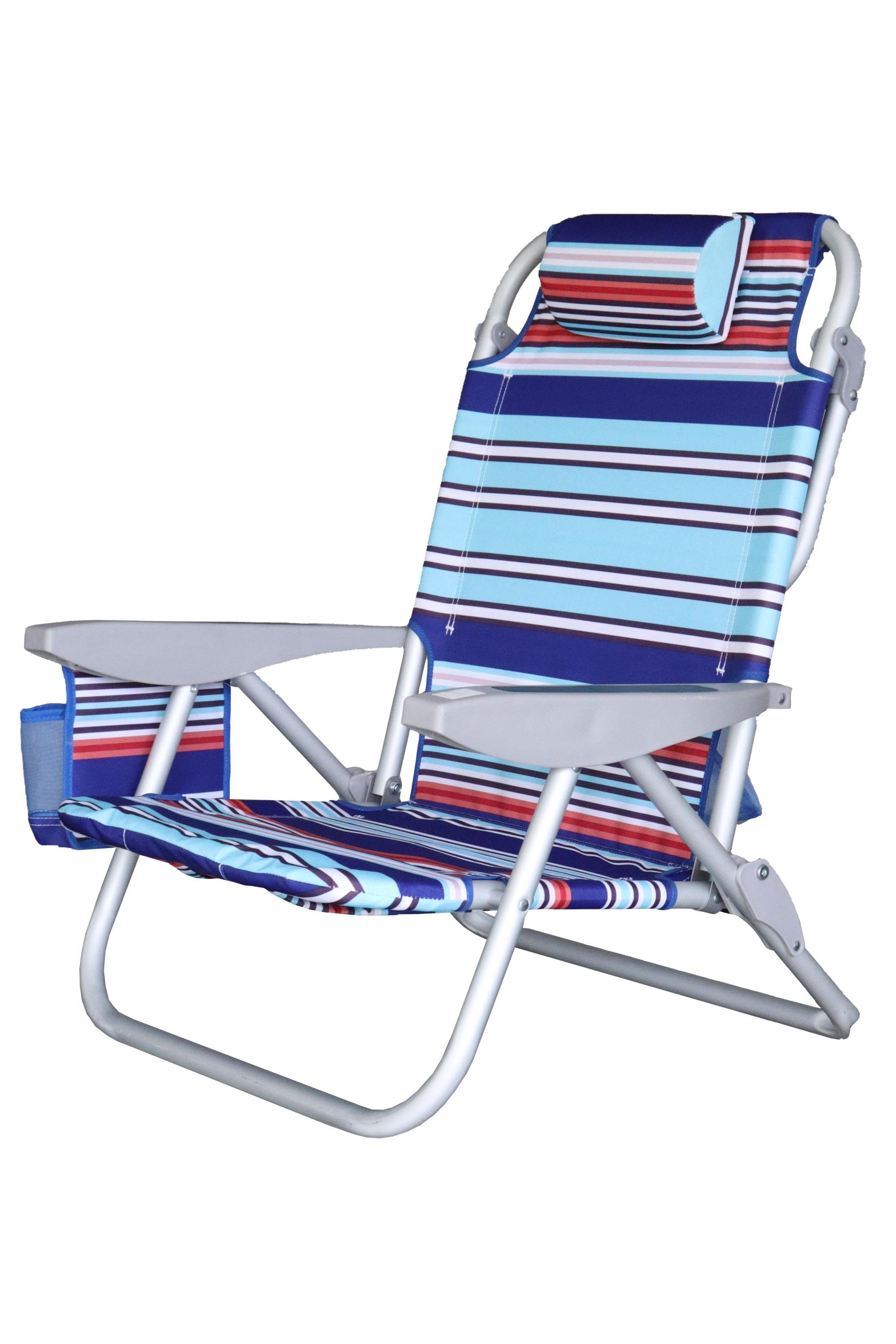 ELLUG Campingstuhl Strandstuhl verstellbar, klappbar als günstig online kaufen