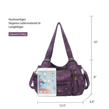 AquaBreeze Umhängetasche Fashion Handtaschen Umhängetaschen (Aus weichem Material Tragetaschen Schultertaschen), Mit verstellbaren Trägern