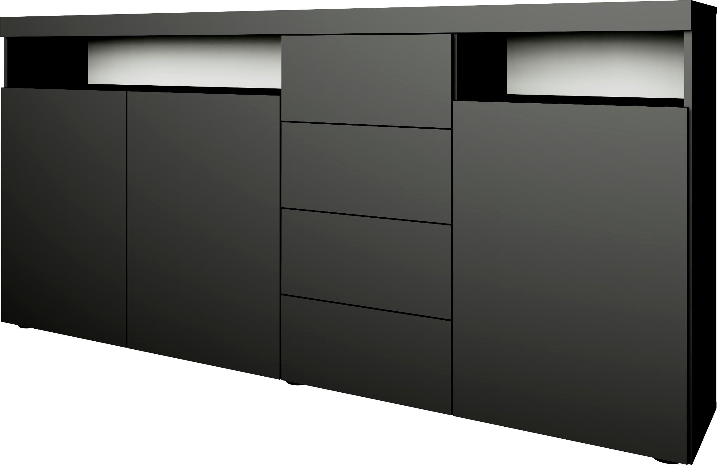 borchardt Möbel Highboard Kapstadt, Breite 200 cm