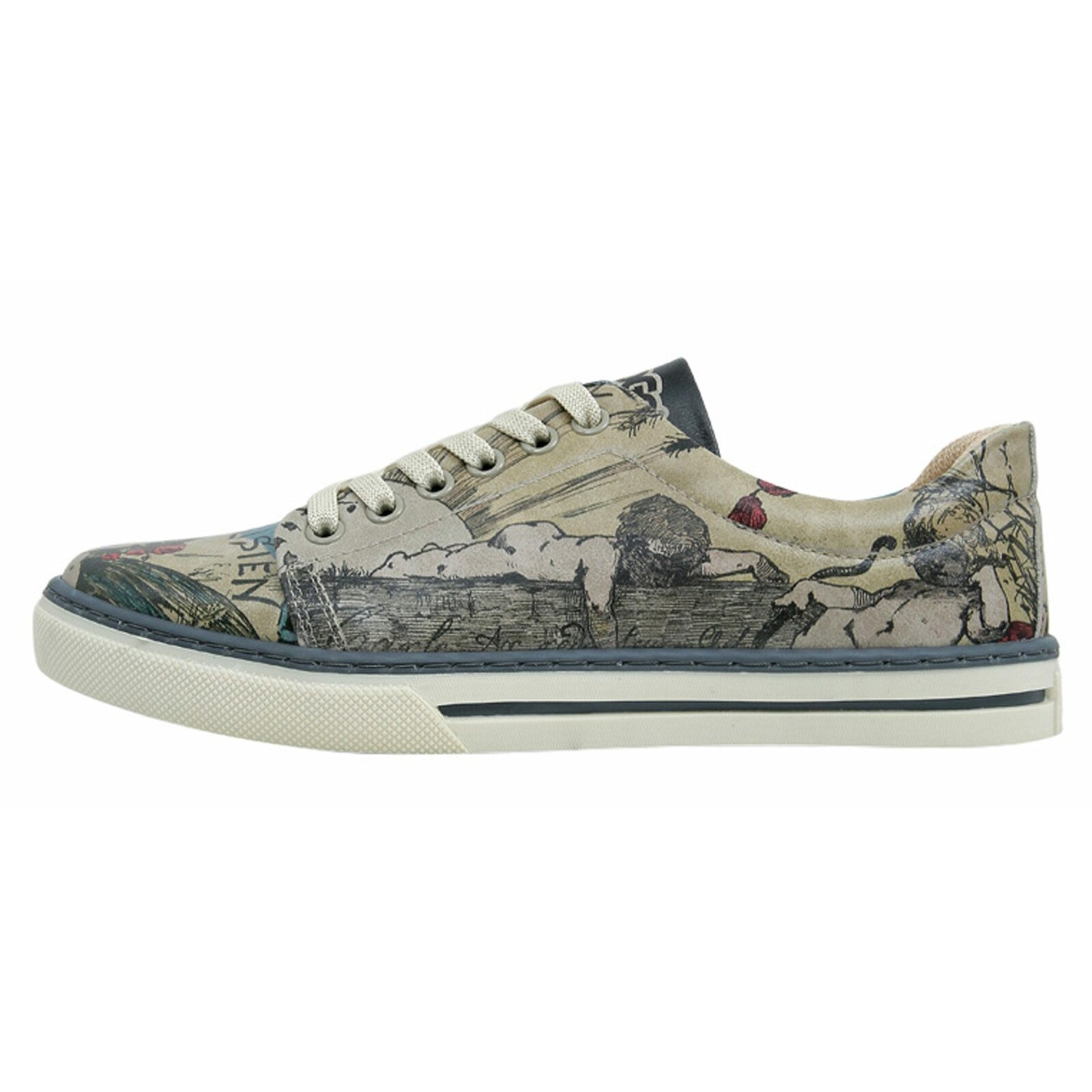 DOGO Classic Schnürsneaker Le Parisien Damen Sneaker Sneaker Handgefertigt günstig online kaufen