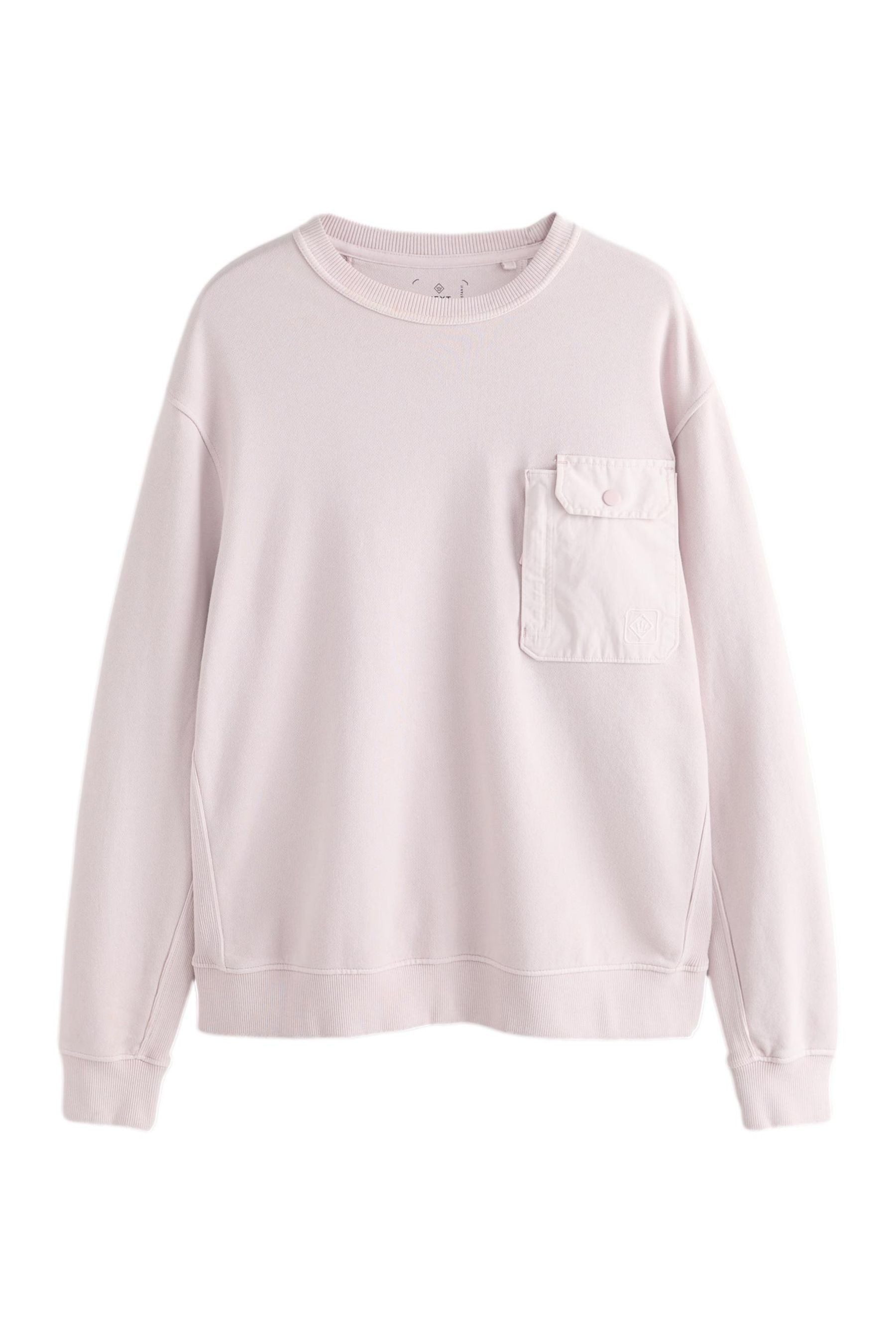 Next Sweater Utility-Sweatshirt mit Rundhalsausschnitt (1-tlg)