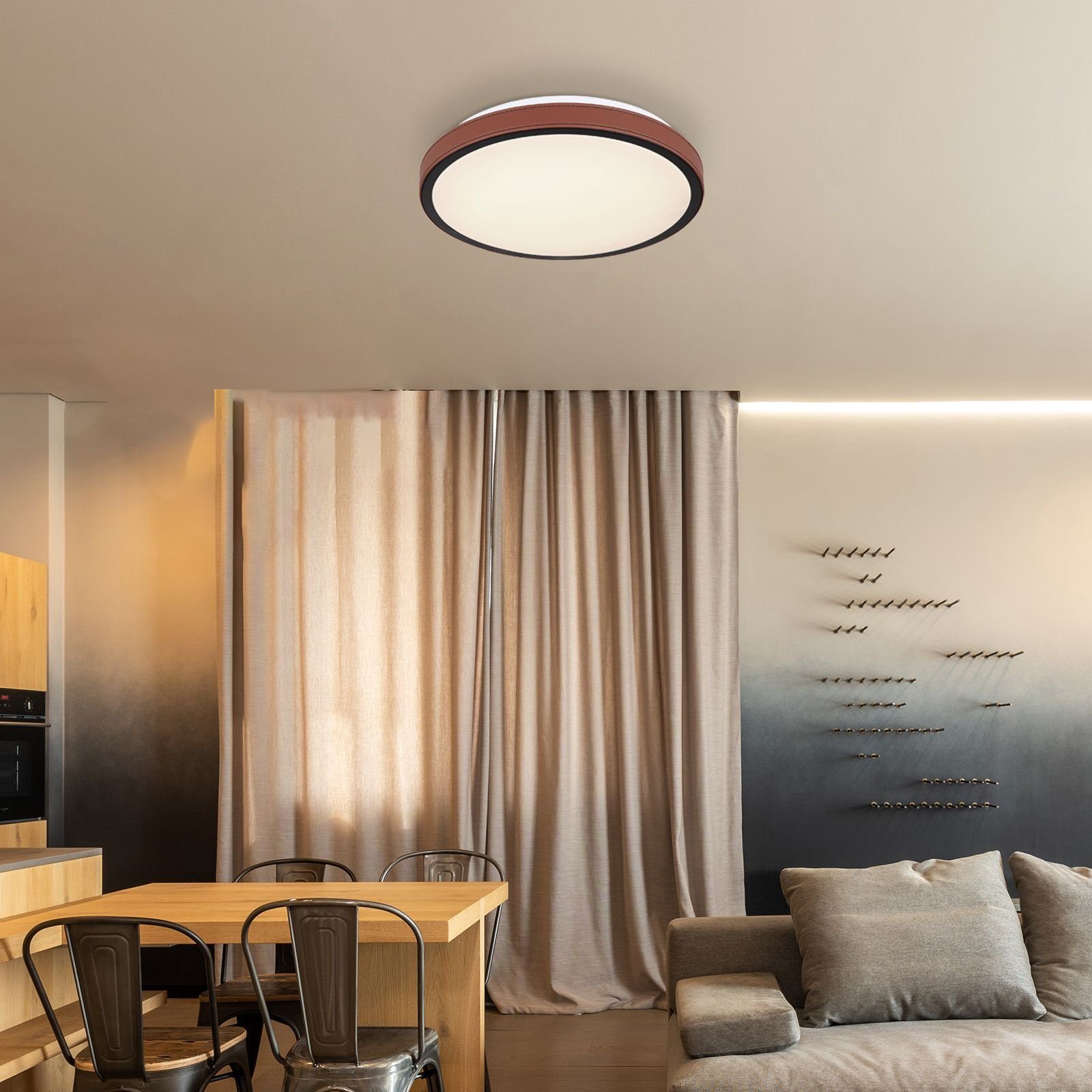 GLOBO Küche Deckenlampe Deckenleuchte LED Globo Schlafzimmer Deckenleuchte Wohnzimmer