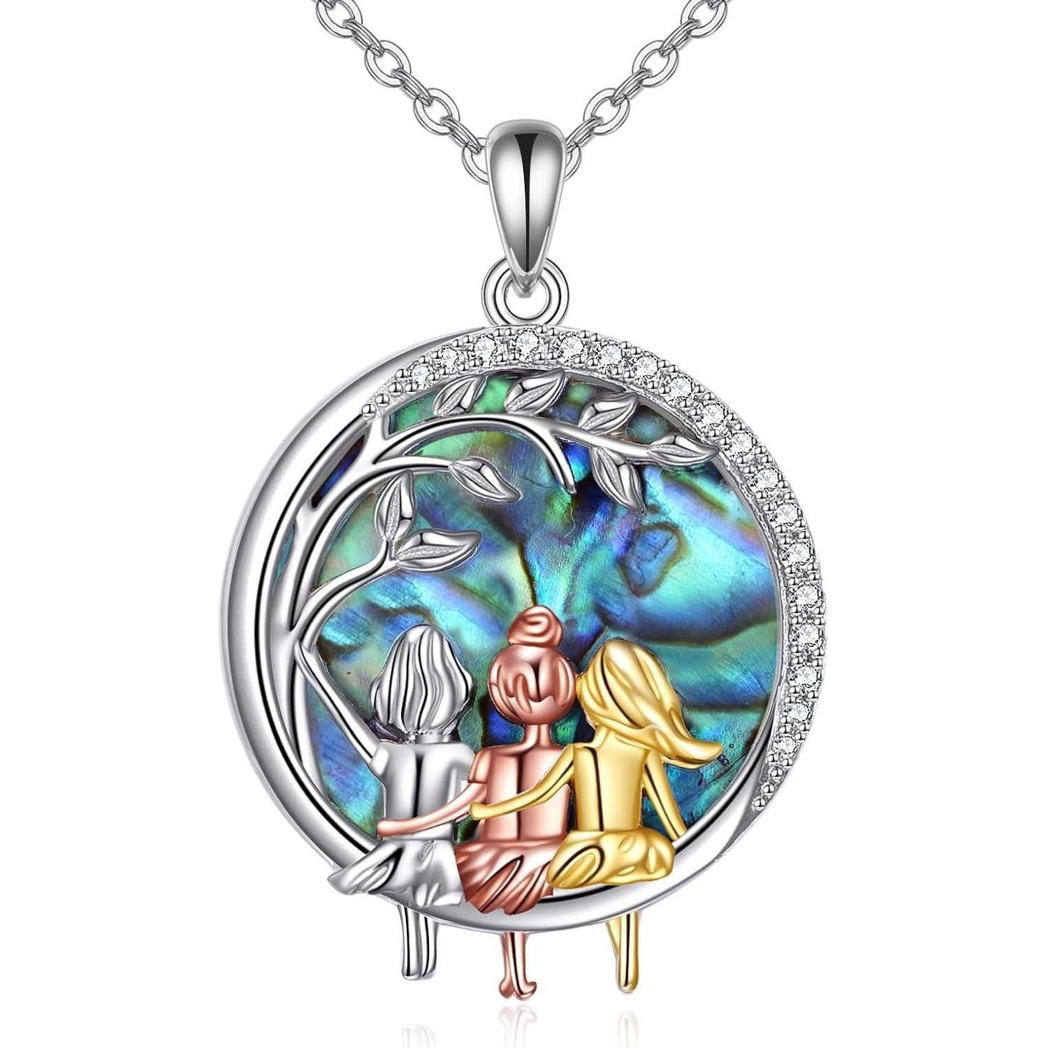 LuxusKollektion Kette und Anhänger Set Drei günstig online kaufen