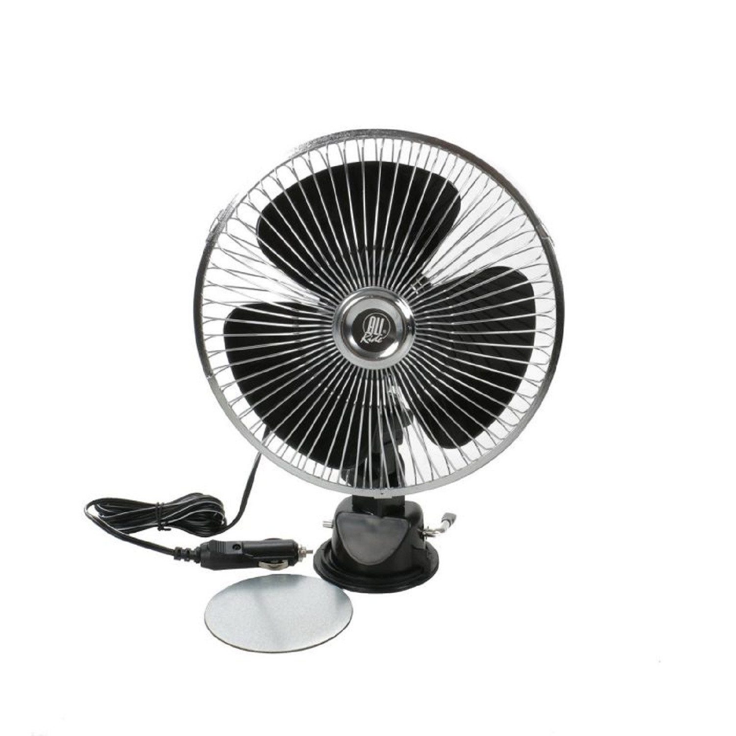 All Ride Tischventilator 24 Volt LKW Ventilator, LKW Ventilator mit Schwenkfunktion