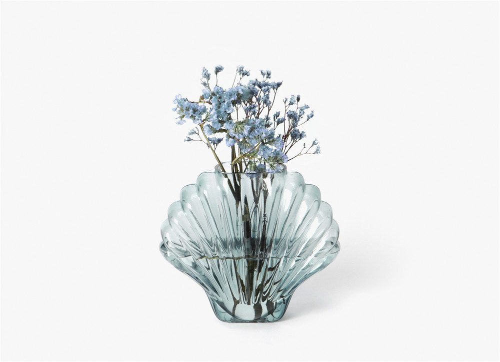 DOIY Dekovase Seashell Muschel (Glas, 1 günstig online kaufen