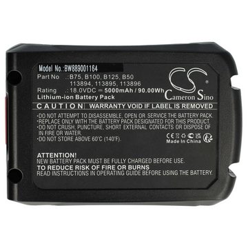 vhbw kompatibel mit AL-KO Comfort PS 181, LB 1860 Akku Li-Polymer 5000 mAh (18 V)