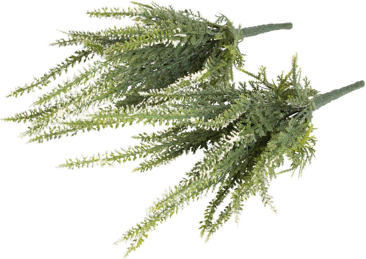 Kunstblume Erikabusch mit 15 Stielen, Botanic-Haus, Höhe 29 cm – Bild 2 von 4