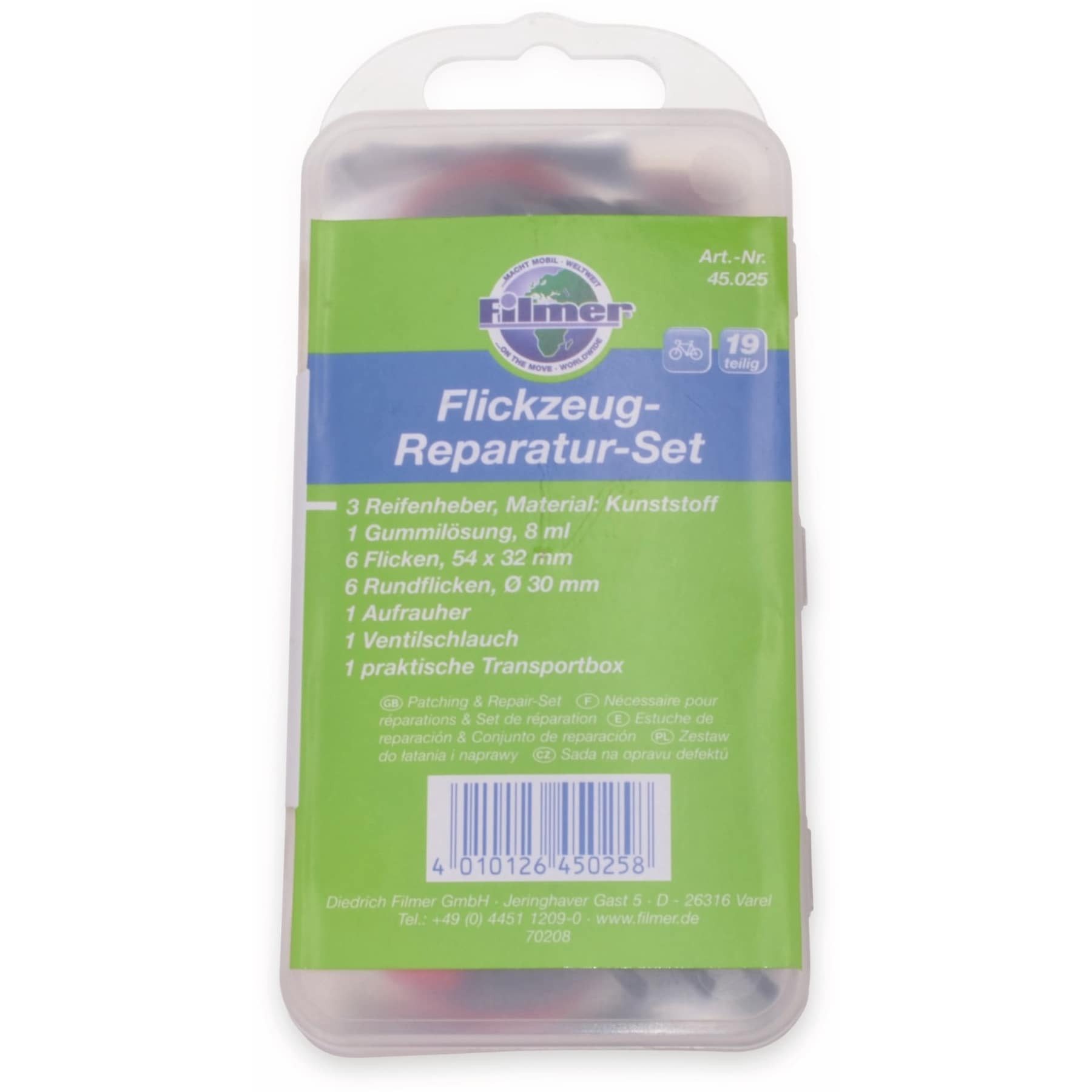 Filmer Fahrradwerkzeugset FILMER Fahrrad-Reparaturset 45025, 19-Teilig günstig online kaufen